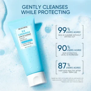 SKINTIFIC 5X Ceramide Low Ph Cleanser